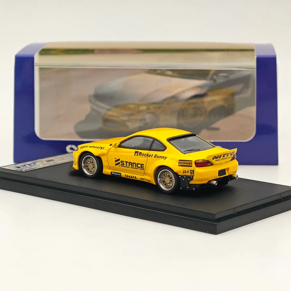 Nissan Silvia S15 Pandem Rocket Bunny (Yellow) - 1/64 SW - Image 2