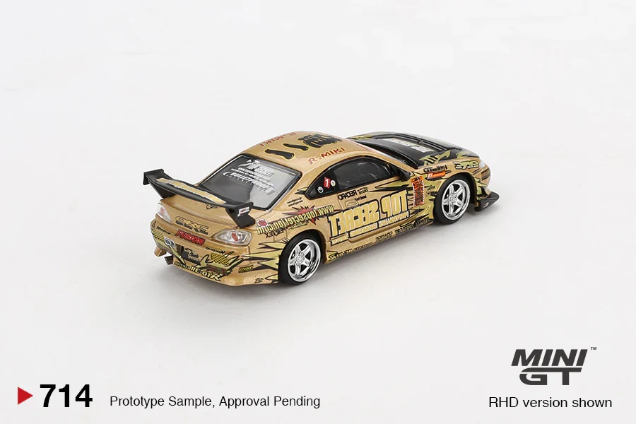 NISSAN SILVIA (S15) TOP SECRET D1GP MINI GT 1:64 MGT00714 - Image 3
