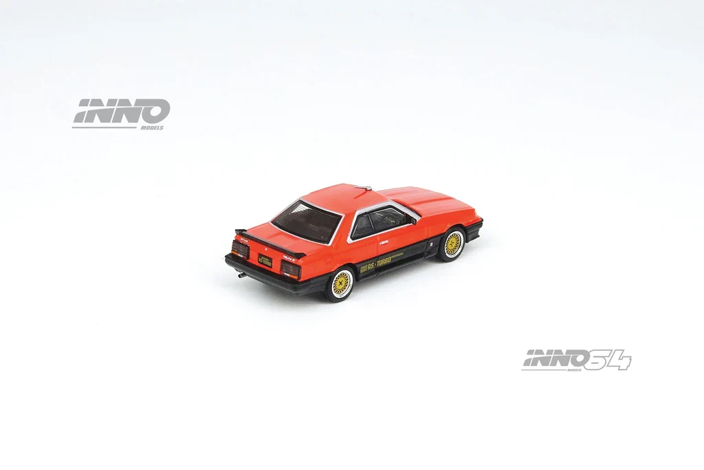 NISSAN SKYLINE 2000 TURBO RS-X (DR30) RED/BLACK INNO64 - Image 3