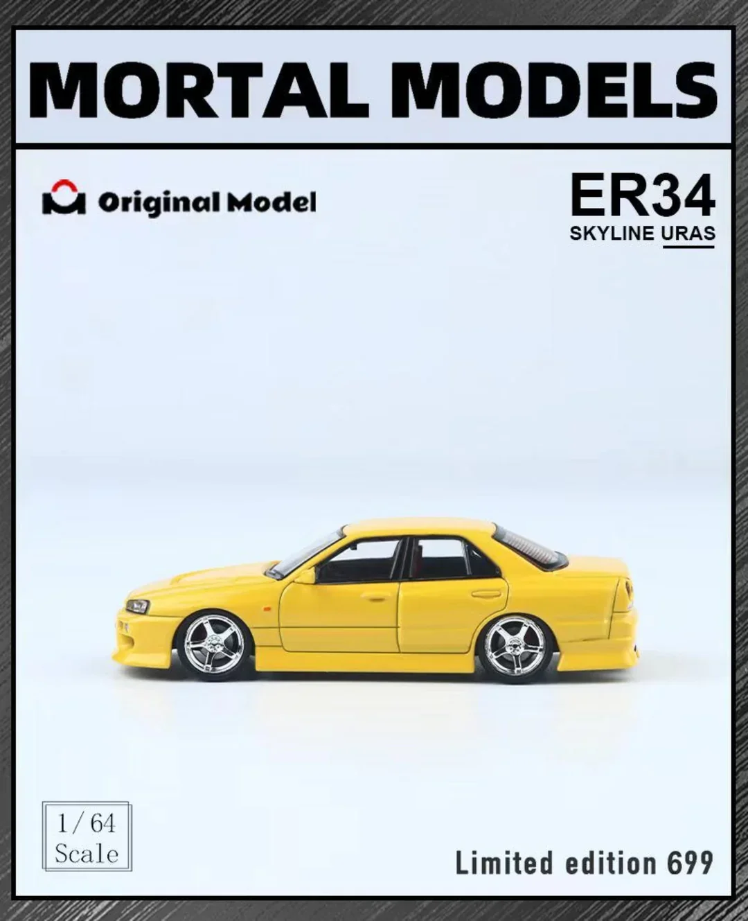 NISSAN SKYLINE ER34 URAS (3 COLOURS) - MORTAL X ORIGINAL MODEL *LIMITED to 399pcs* - Image 9