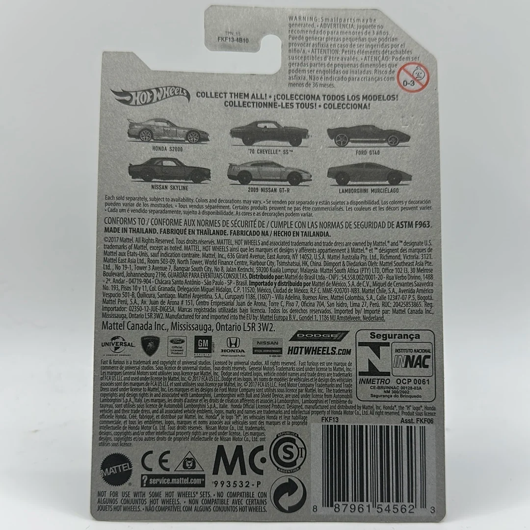 Nissan Skyline - FAST & FURIOUS 4/6 Hotwheels Mainline 2017 Release - Image 2