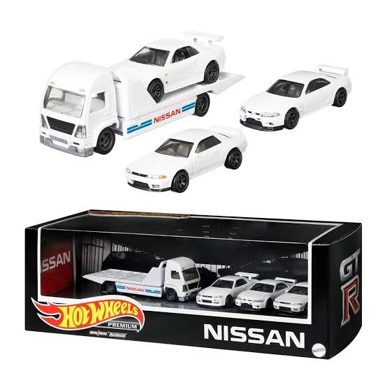 Nissan Skyline GT-R GTR R32 R33 R34 - Hotwheels Premium Boxed Set *Includes Case Protector*