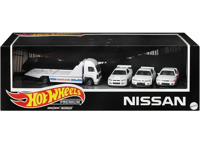 Nissan Skyline GT-R GTR R32 R33 R34 - Hotwheels Premium Boxed Set *Includes Case Protector* - Image 2