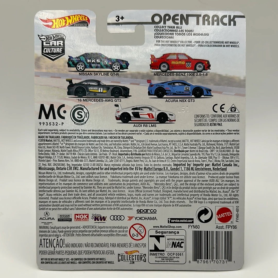 Nissan Skyline GT-R Open Track 1/5 Hotwheels Premium 1:64 - Image 2