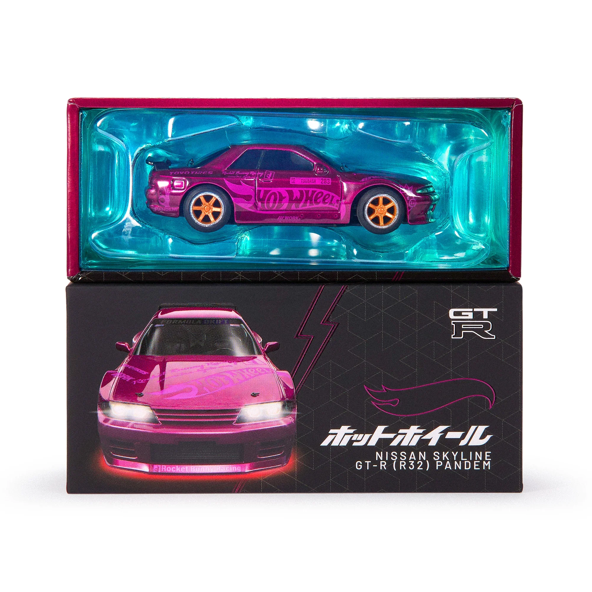 Nissan Skyline GT-R (R32) Pandem - Hot Wheels R/C 1:64 *Unsealed* - Image 3