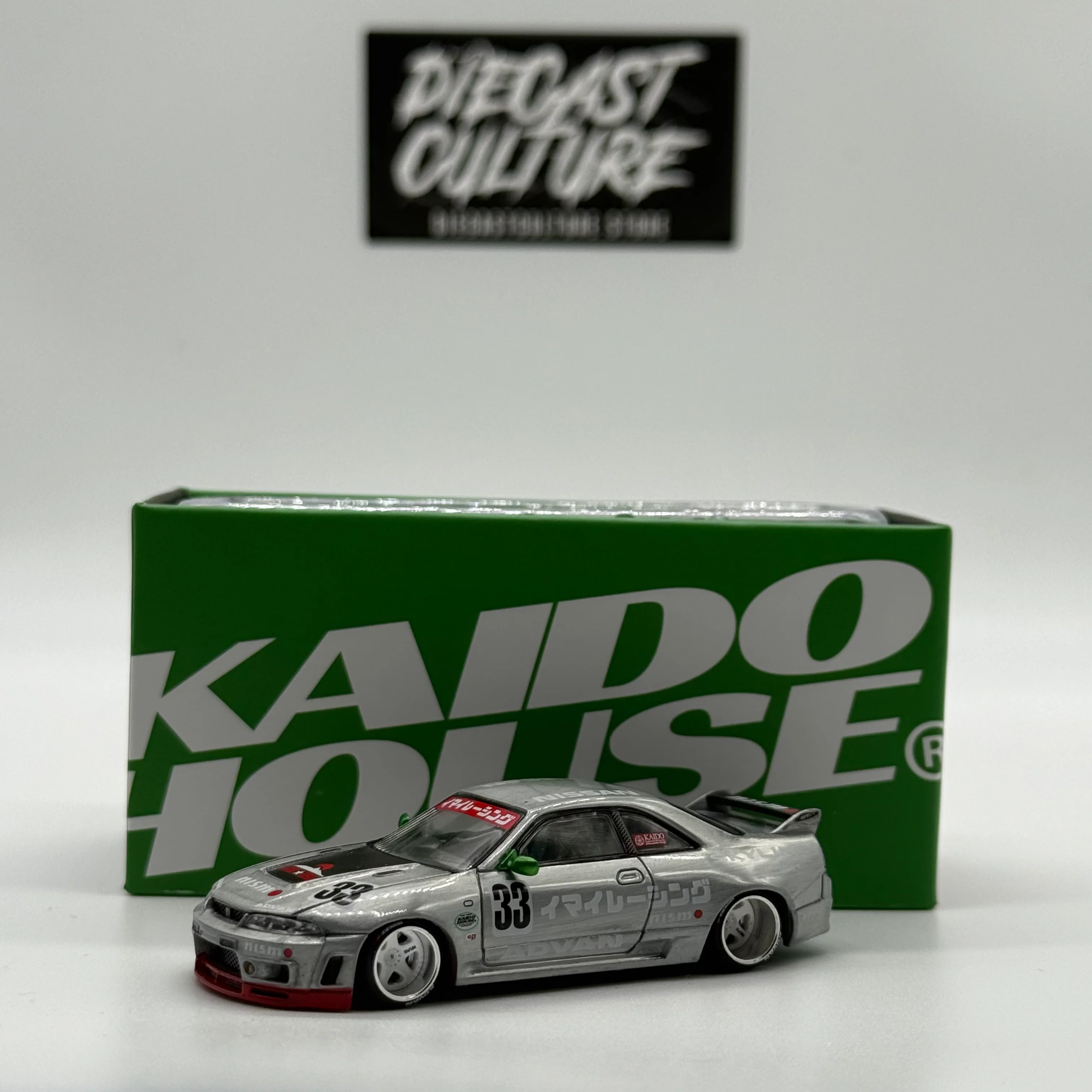 Nissan Skyline GT-R R33 IMAI RACING V1 *CHASE* //150 Kaido House x MiniGT