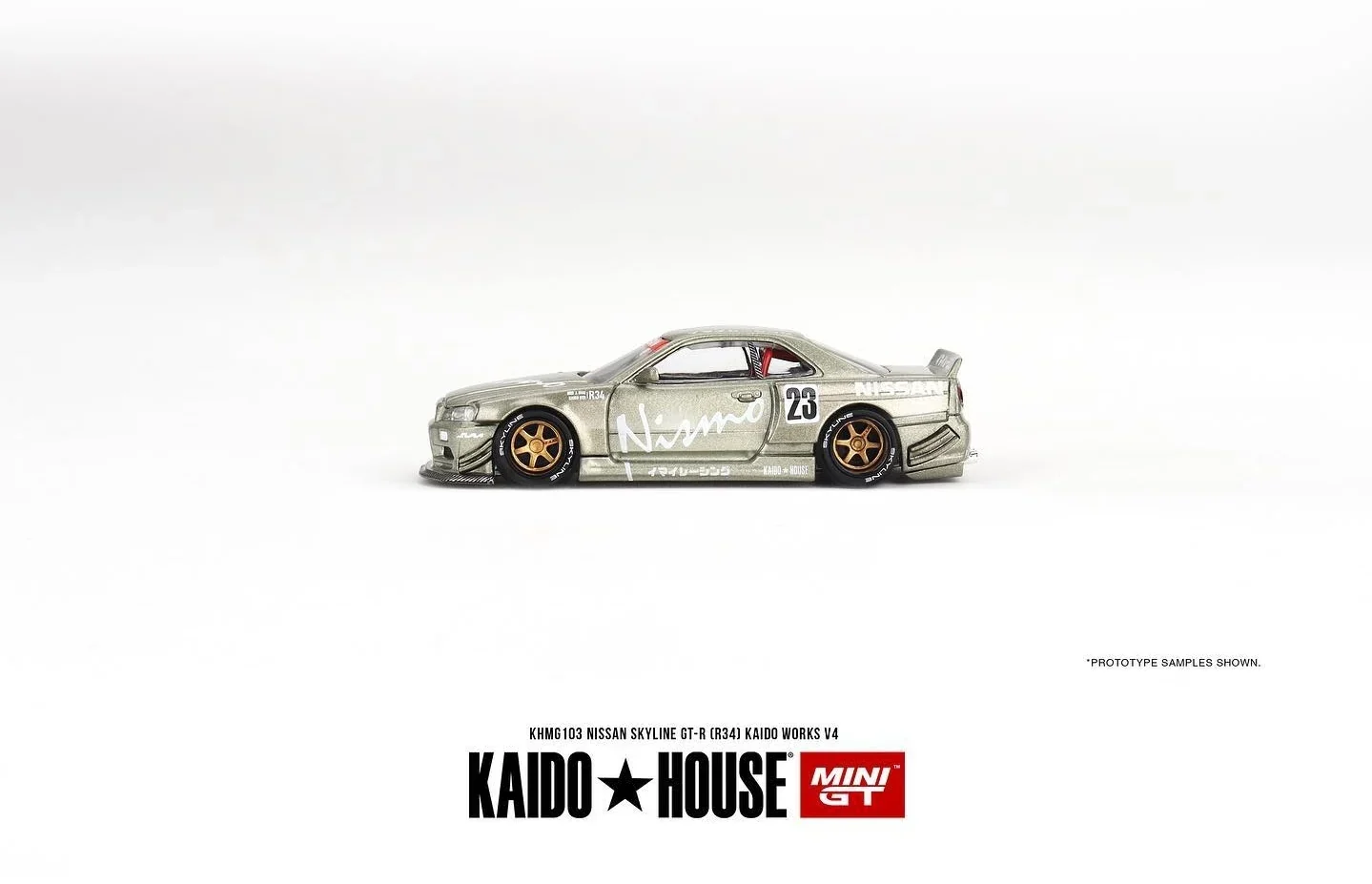 Nissan Skyline GT-R (R34) Kaido Works V4 - Kaido House x MiniGT - Image 2