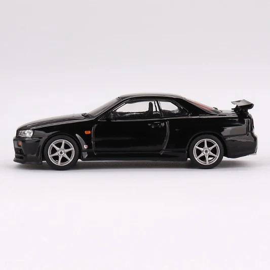 NISSAN SKYLINE GT-R (R34) V-SPEC BLACK PEARL (MGT00570)
MINI GT 1:64 - Image 2