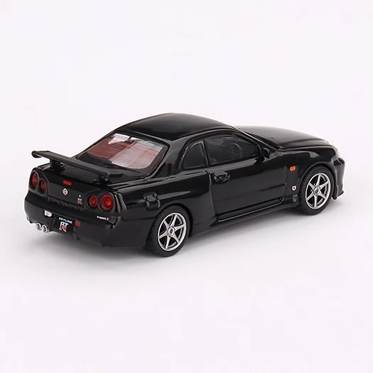 NISSAN SKYLINE GT-R (R34) V-SPEC BLACK PEARL (MGT00570)
MINI GT 1:64 - Image 3