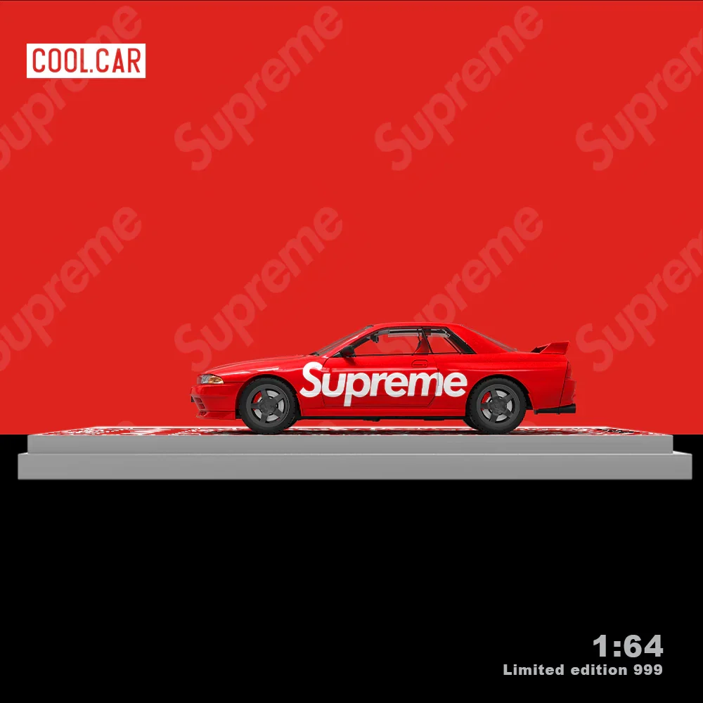 Nissan Skyline GTR R32 SUPREME LIVERY Limited Edition COOL CAR 1:64 - Image 2