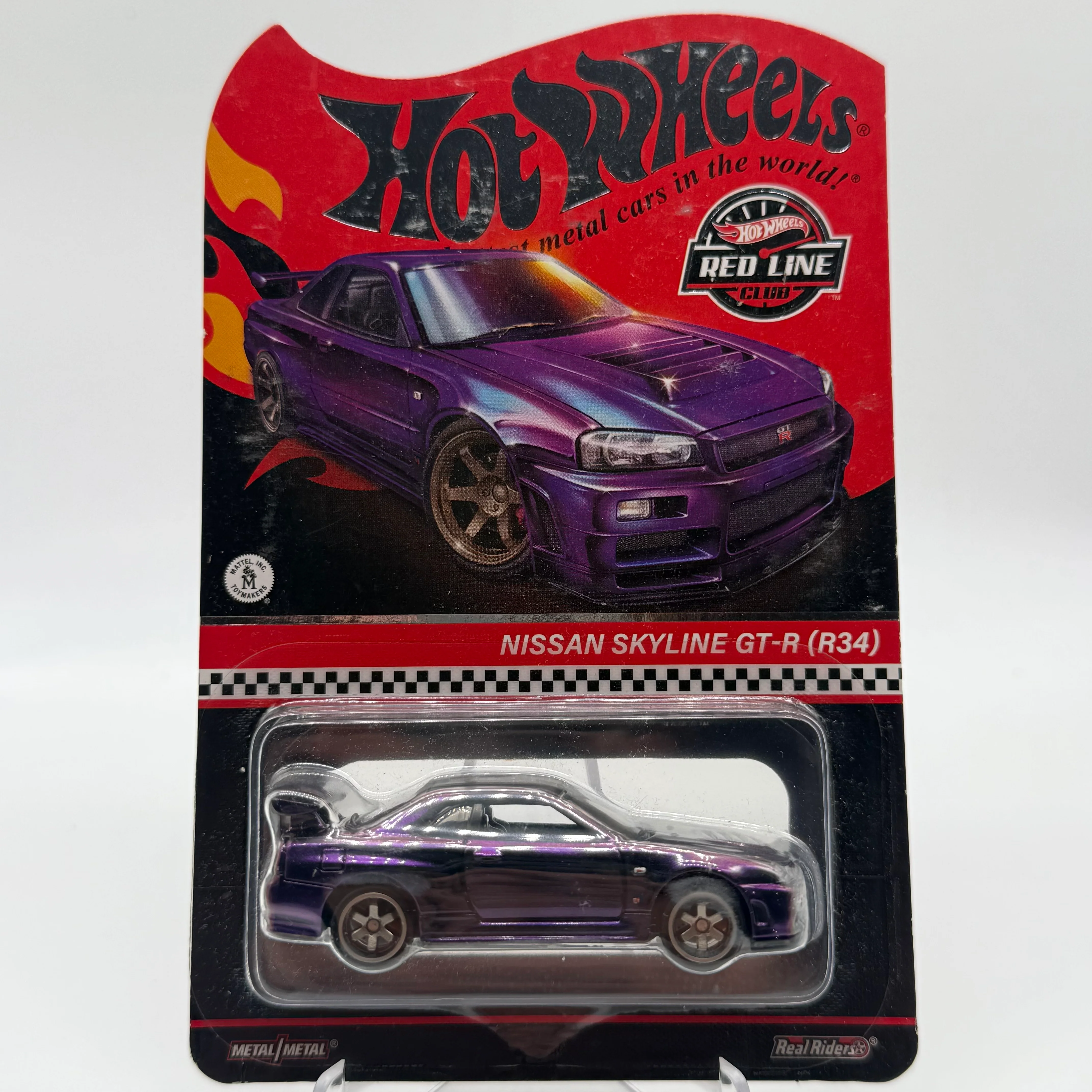 Nissan Skyline GTR R34 Purple - RLC Red Line Club Hotwheels *Check Condition*