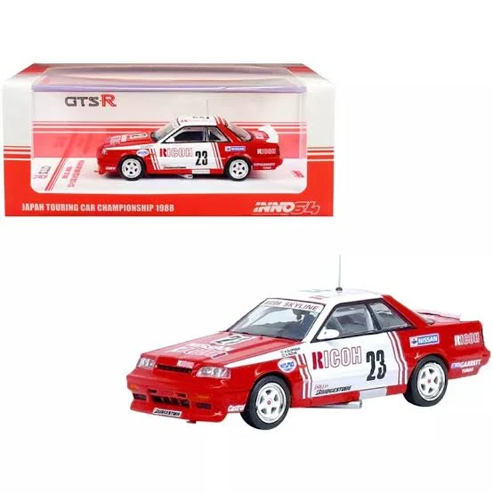 NISSAN SKYLINE GTS-R R31 #23 RICOH JTC 1988 INNO64 - Image 2