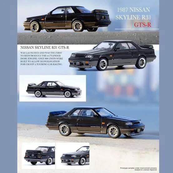 NISSAN SKYLINE GTS-R (R31) 2 Versions INNO64 1:64 - Image 5