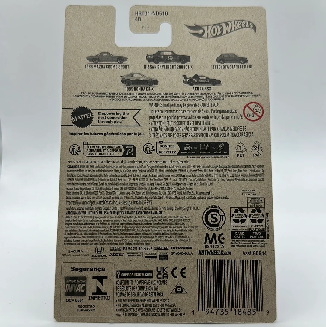 Nissan Skyline HT 2000GT-X HW-J Imports 2/5 Hotwheels Mainline Themed - Image 2