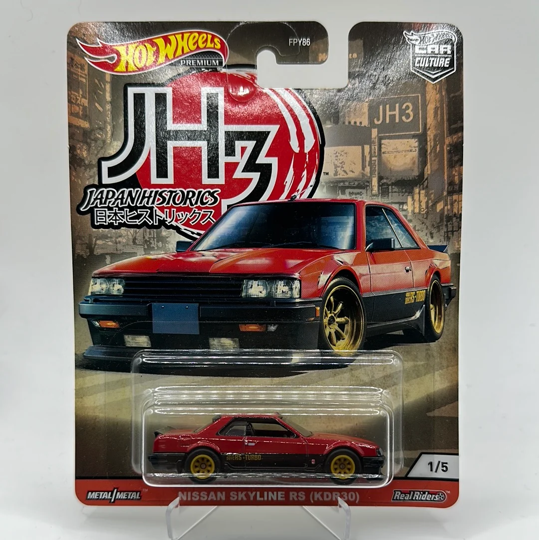 Nissan Skyline RS (KDR30) Japan Historics 3 1/5 Hotwheels Premium Car Culture JH3