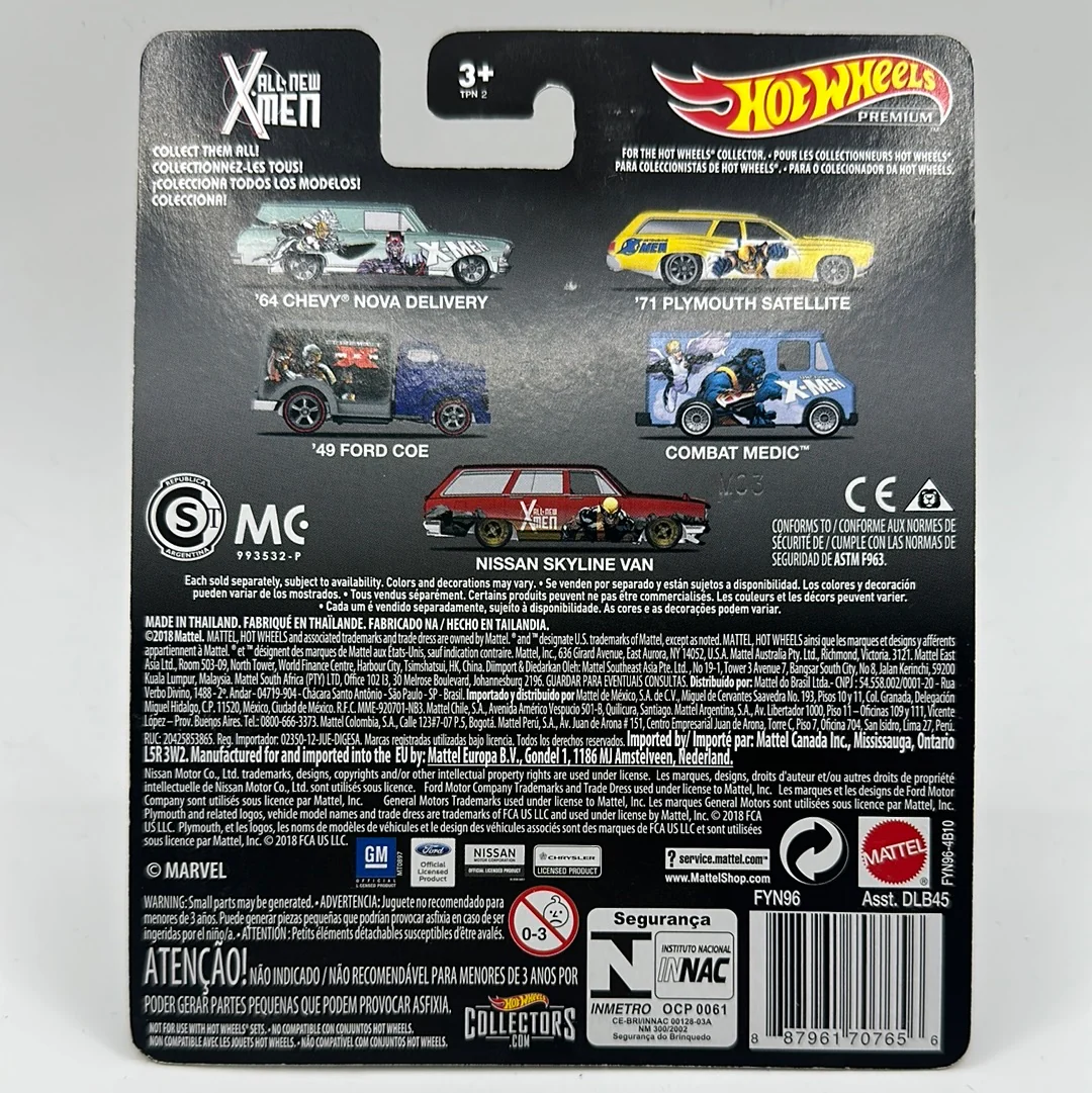 Nissan Skyline Van X-men 5/5 Hotwheels Premium 1:64 - Image 2