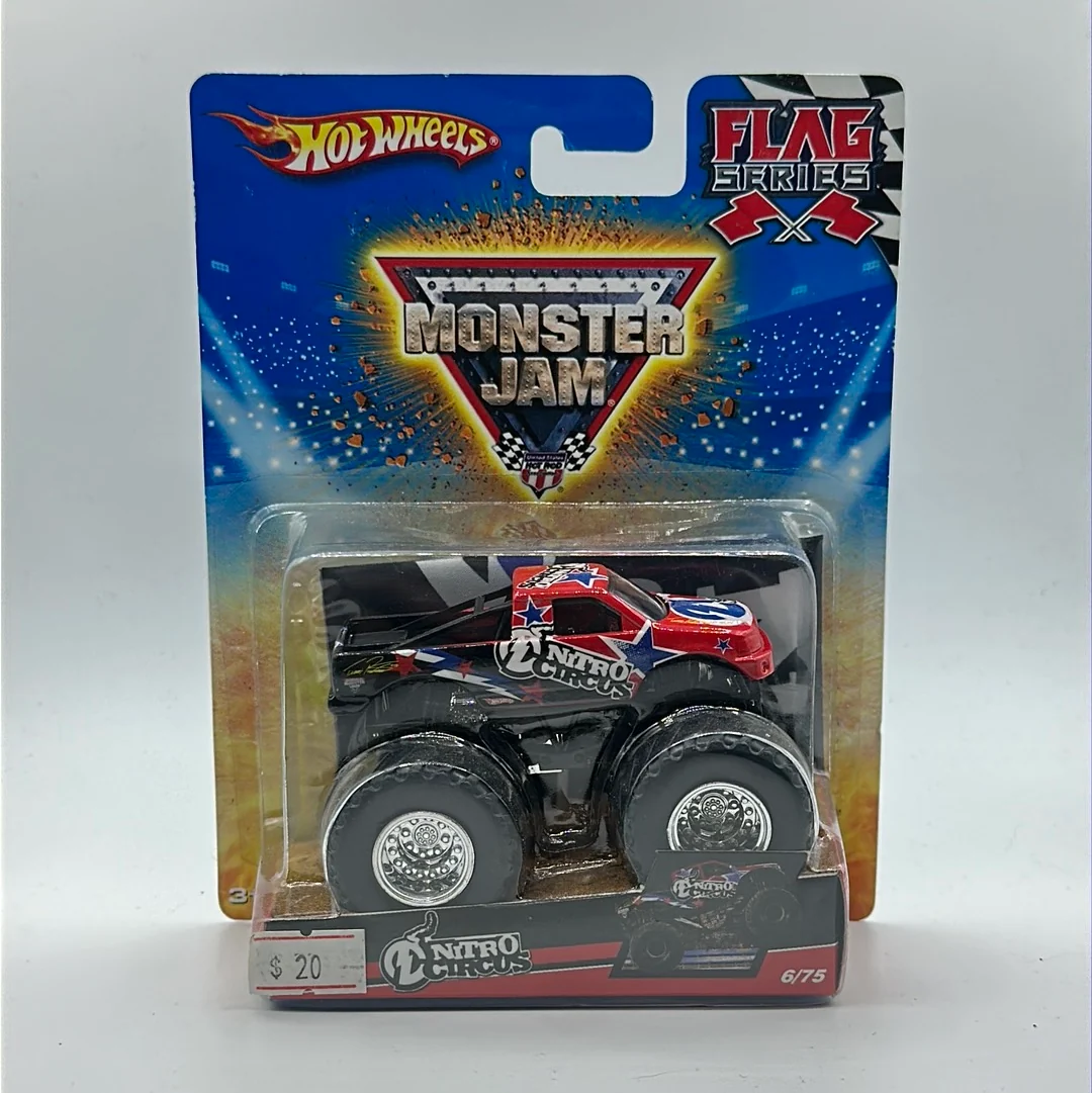 Nitro Circus 6/75 FLAG SERIES Hotwheels Monster Jam 2009 Release