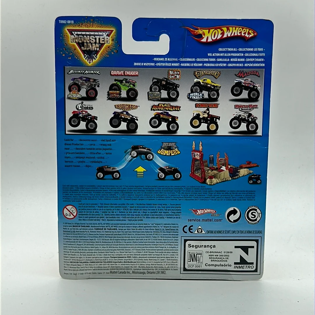 Nitro Circus 6/75 FLAG SERIES Hotwheels Monster Jam 2009 Release - Image 2