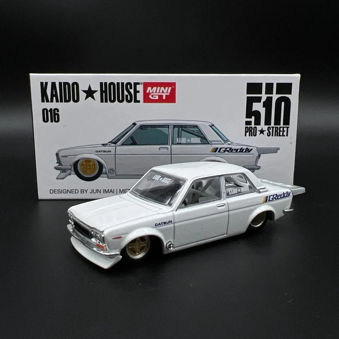 *Open-box* Kaido GT Datsun 510 Pro Street (WHITE) 016