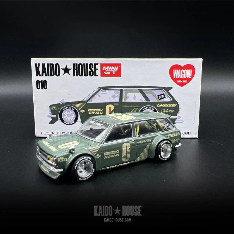 *Open-box* Kaido GT Datsun 510 Wagon BRE (GREEN) 010