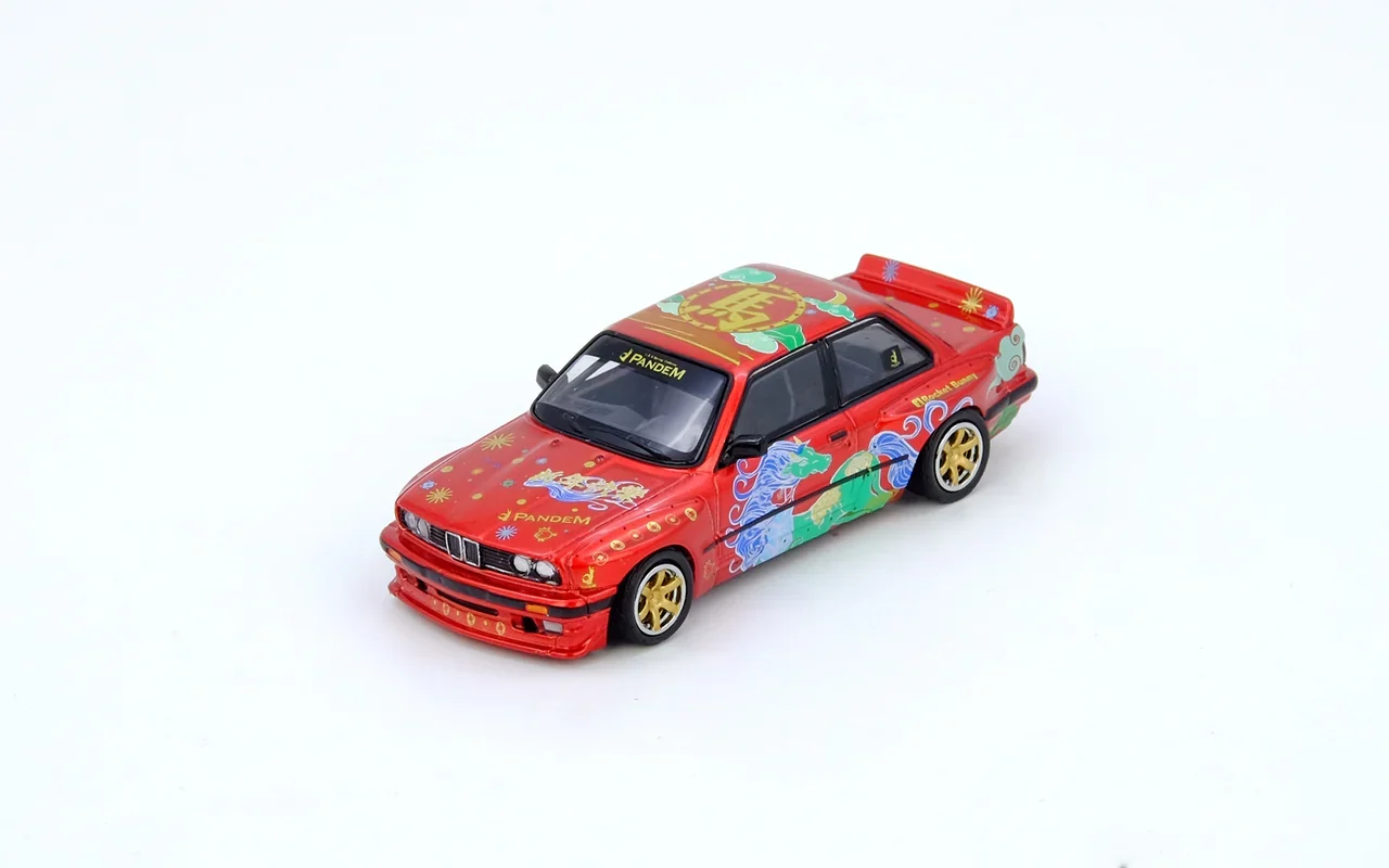 PANDEM ROCKET BUNNY BMW E30 The Year Of The Horse 2026 Limited Edition - INNO64 1:64 - Image 3