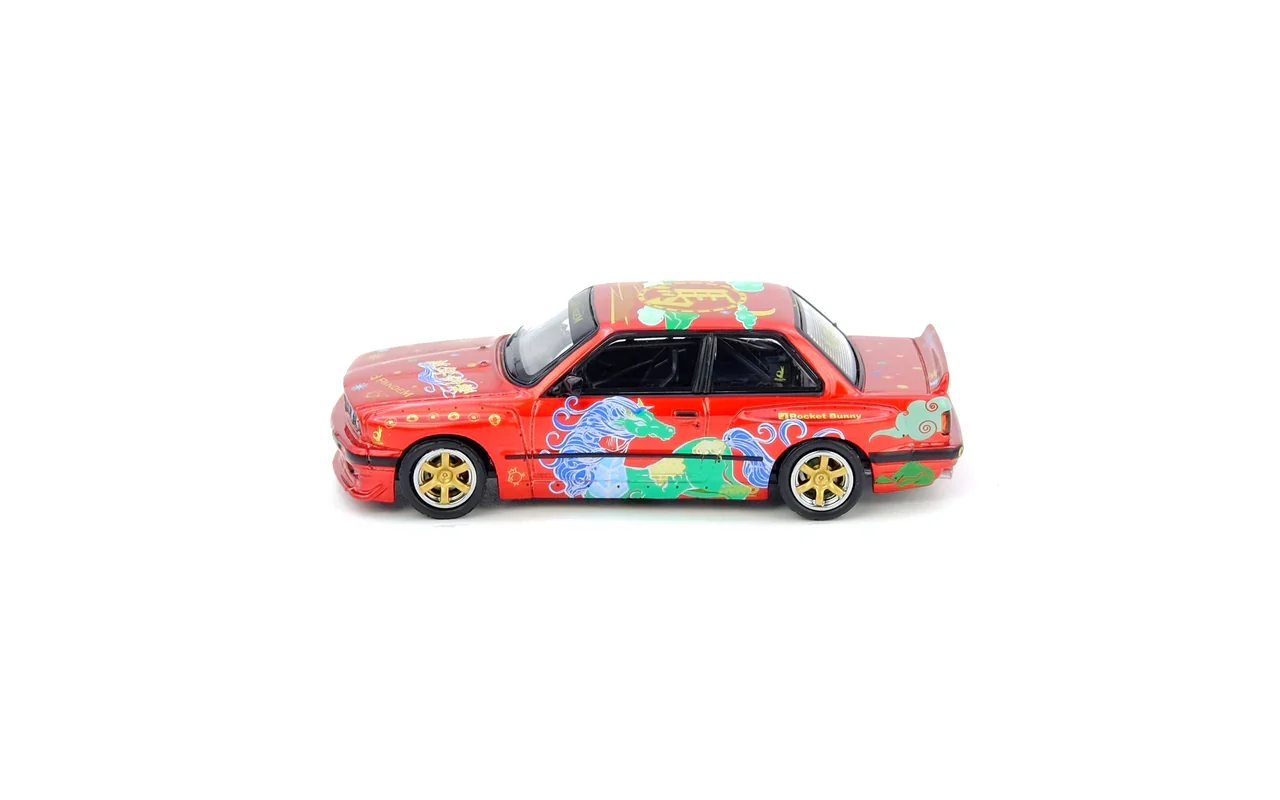 PANDEM ROCKET BUNNY BMW E30 The Year Of The Horse 2026 Limited Edition - INNO64 1:64 - Image 5