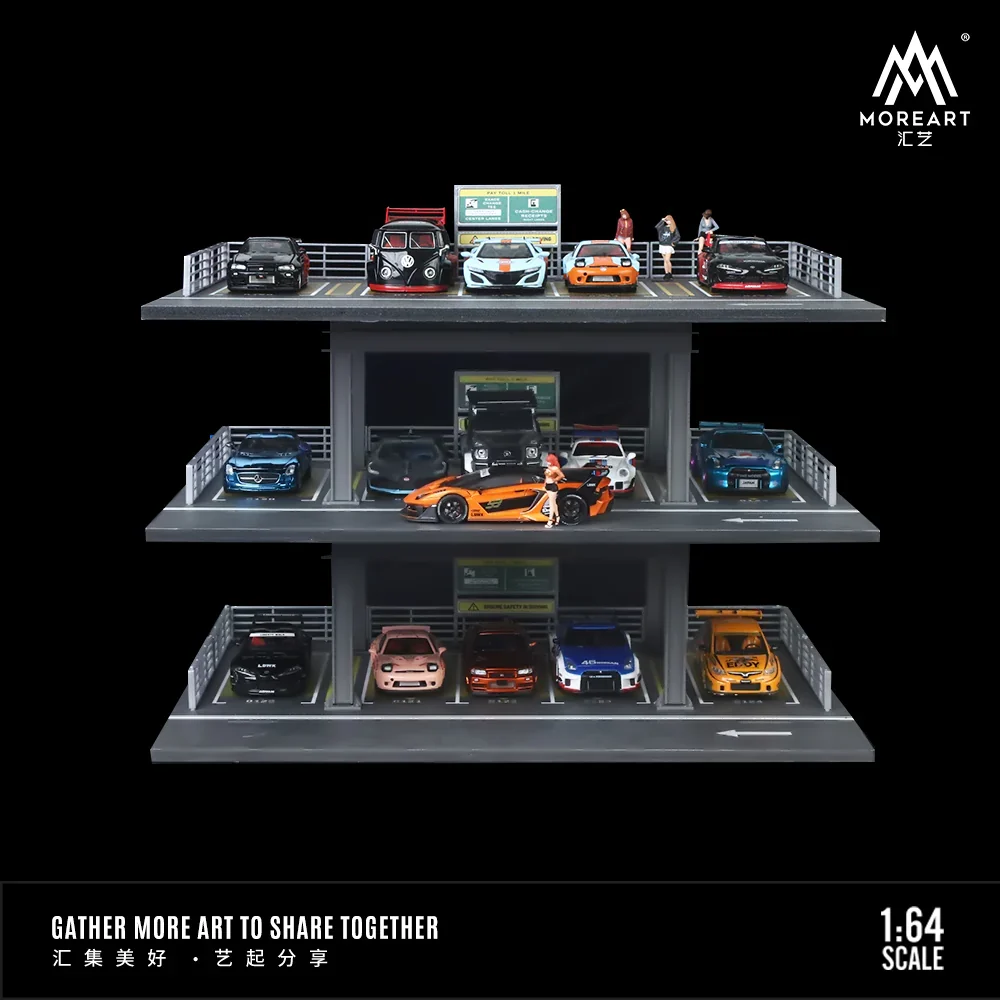 PARKING FOR 3 FLOORS SCENE MODEL (SECTION B) MO921002 - MOREART 1:64 - Image 3