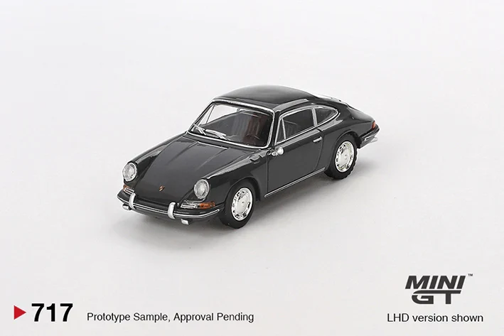 Porsche 911 1964 Slate Grey (717) - Mini GT 1:64