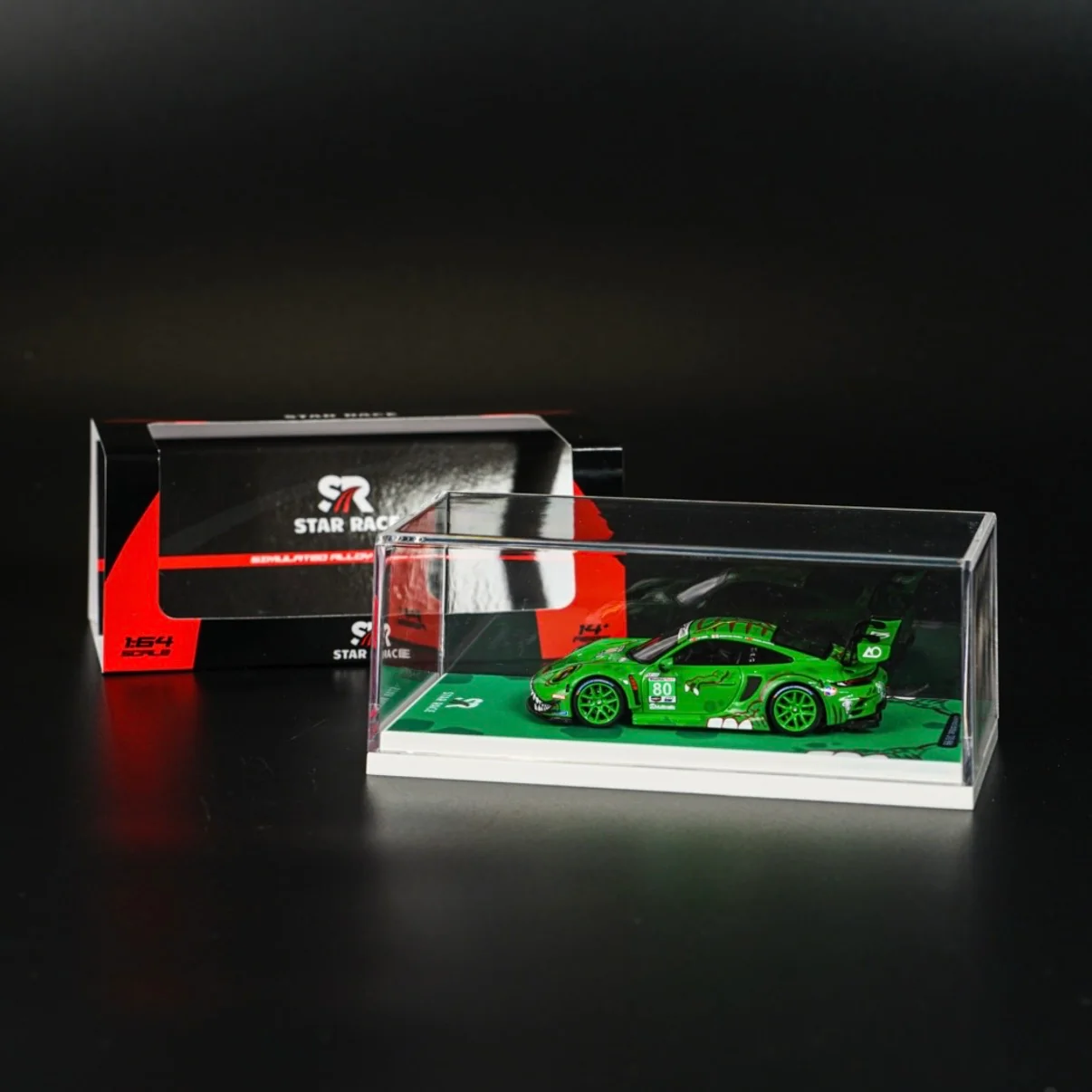 Porsche 911 GT3 R Rexy #80 Ao Racing - Star Race 1:64 *Limited to 999pcs*
