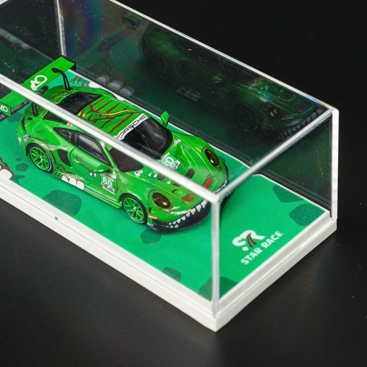 Porsche 911 GT3 R Rexy #80 Ao Racing - Star Race 1:64 *Limited to 999pcs* - Image 3