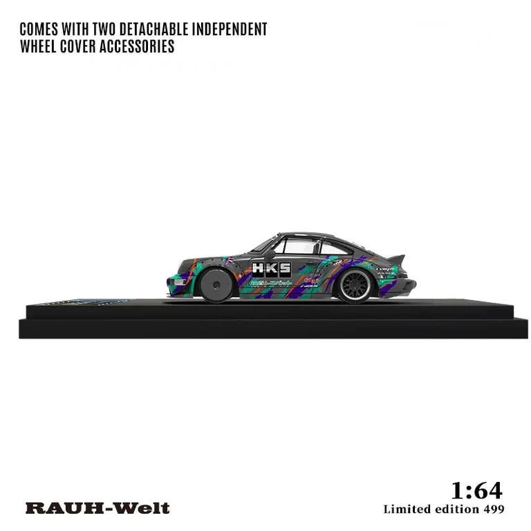 Porsche 911 RWB 964 Ducktail in HKS Livery - LIMITED 499pcs World wide - Image 3