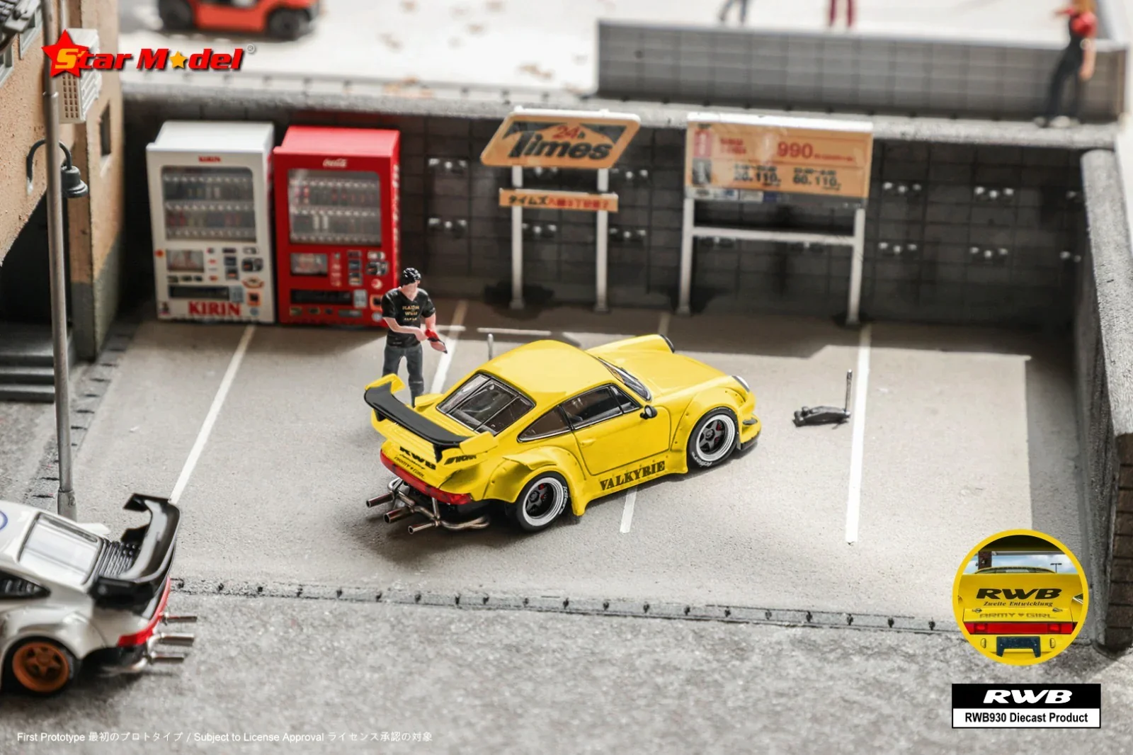 Porsche 930 GT RWB Valkyrie - Star Model 1:64 - Image 3