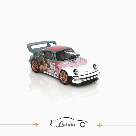 PORSCHE 930 Singer Turbo Red Mecha AKIRA #96 Leixin 1:64 - Image 2