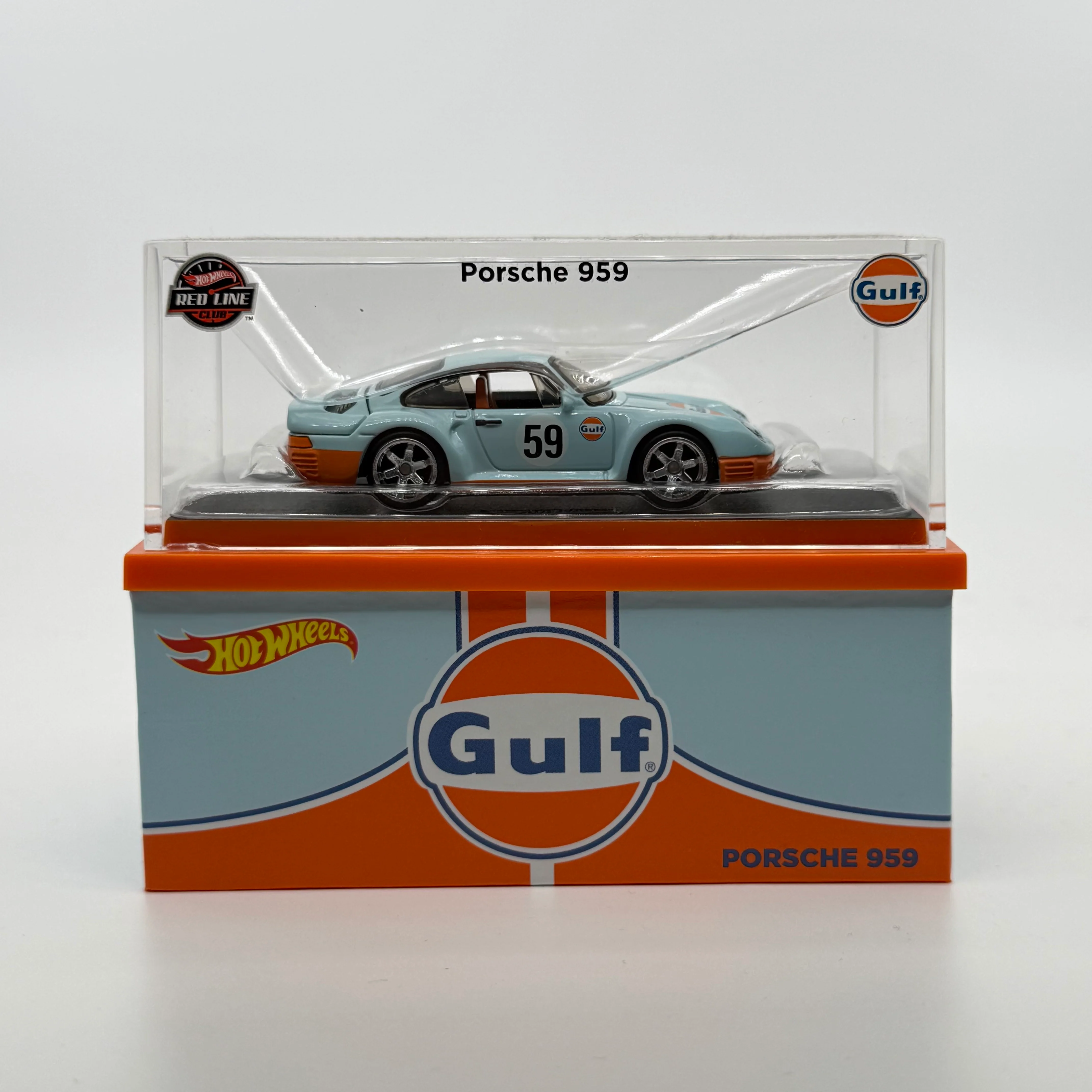 Porsche 959 GULF - RLC Red Line Club Hotwheels 1:64 *Unsealed*