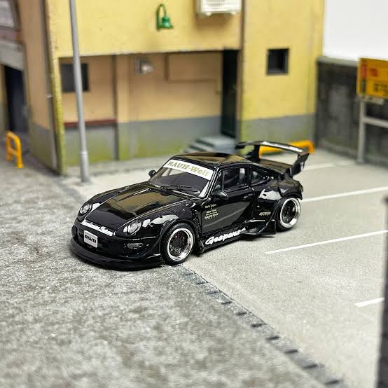 Porsche 993 RWB Black - LIMITED 499pcs Worldwide - Image 4