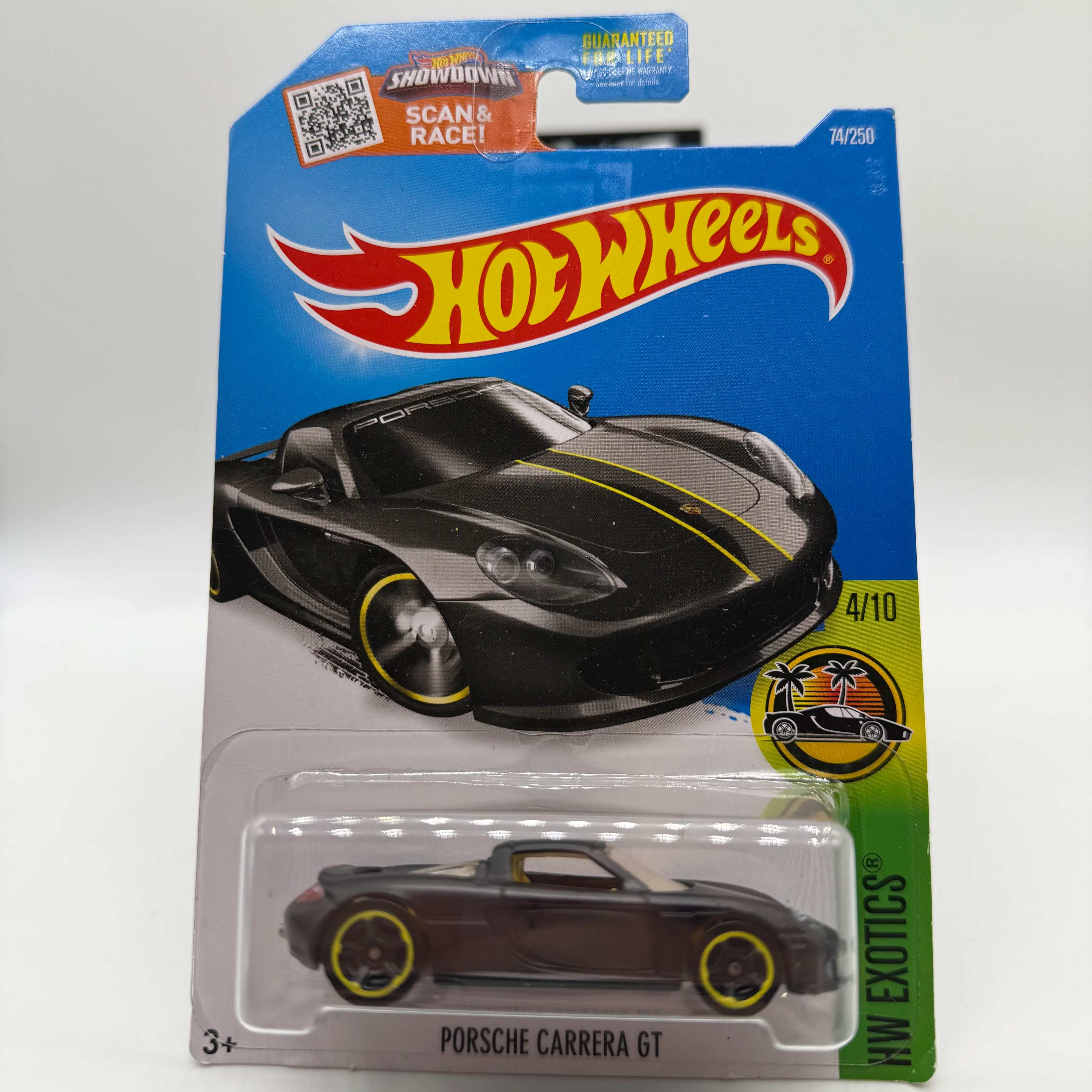 Porsche Carrera GT - HW Exotics 4/10 Hotwheels Mainline 74/250 Release 2015