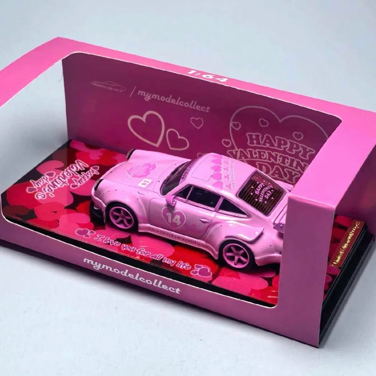 Porsche Rwb 911 930 Valentine's Day Version Gift Mm1:64 - Image 2