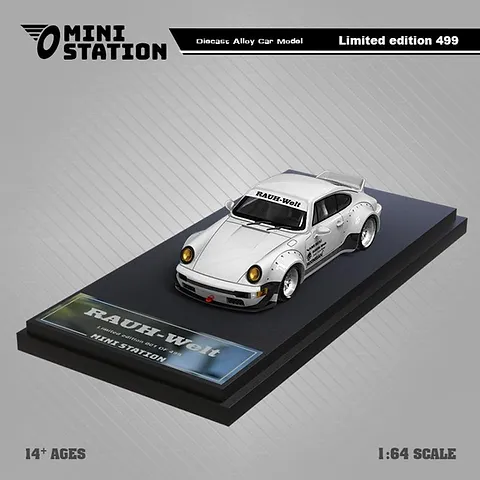 Porsche RWB 964 Ducktail (Samurai White) LIMITED TO 499pcs worldwide