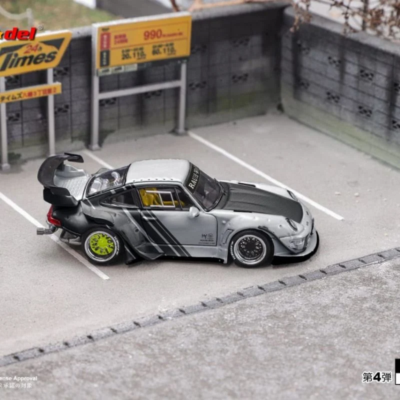 Porsche RWB 993 Cyberpunk Silver LIMITED RUN