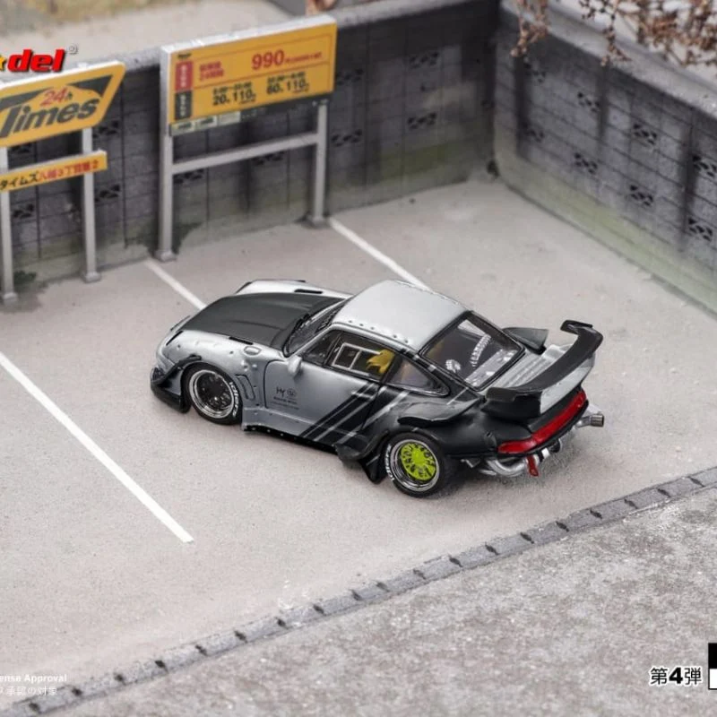 Porsche RWB 993 Cyberpunk Silver LIMITED RUN - Image 2