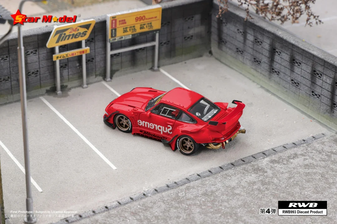 PORSCHE RWB 993 GT SUPREME - STAR MODEL 1:64 - Image 4