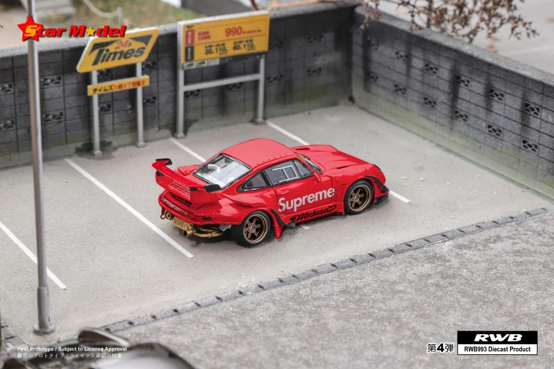 PORSCHE RWB 993 GT SUPREME - STAR MODEL 1:64 - Image 5