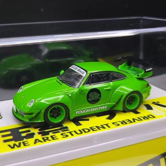 Porsche RWB 993 Rough Rhythm Fuel Fest Student Driver - HOBBY 64 Tarmac Works 1:64 - Image 3