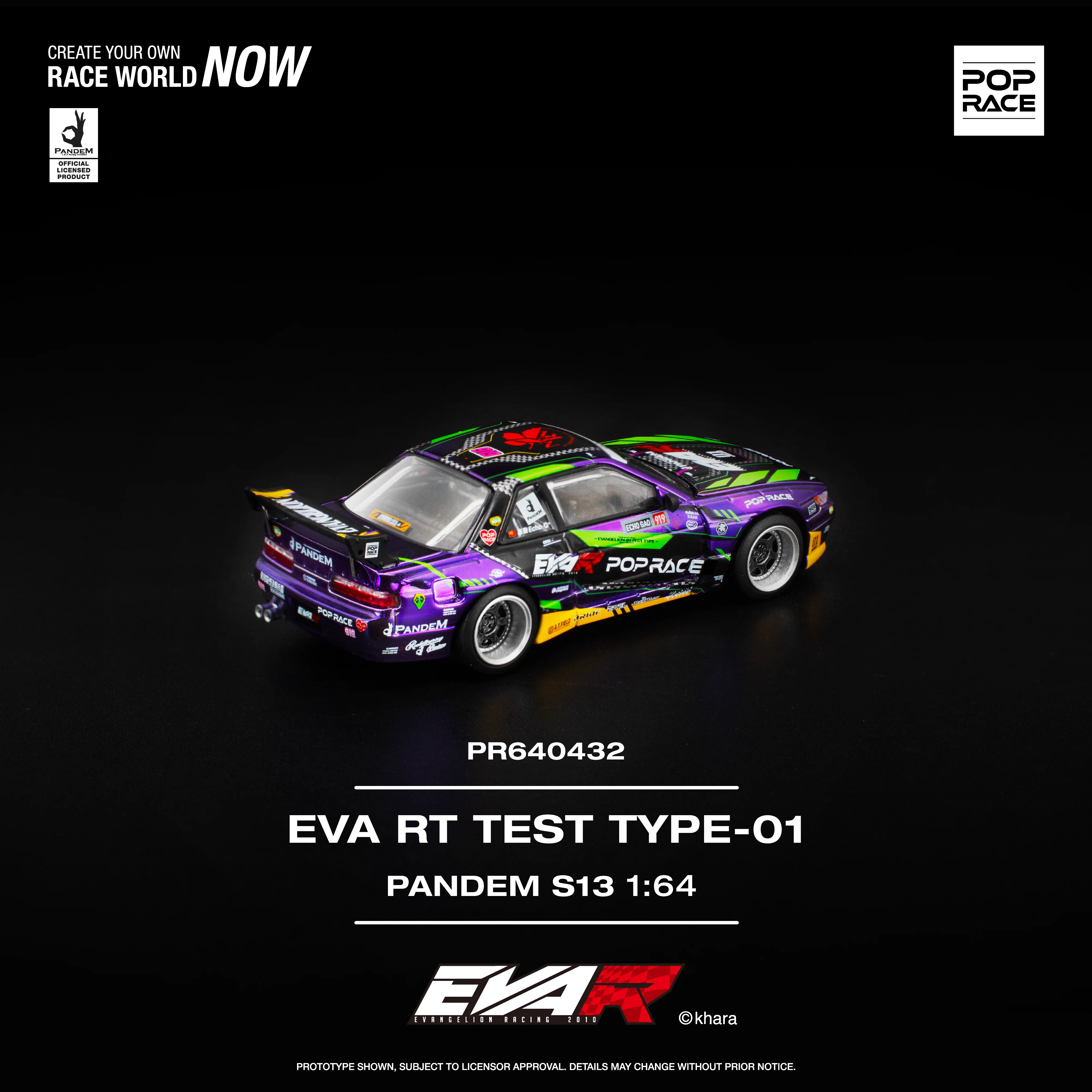 PANDEM S13 EVA RT TEST TYPE-01 POP RACE 1:64 - Image 2