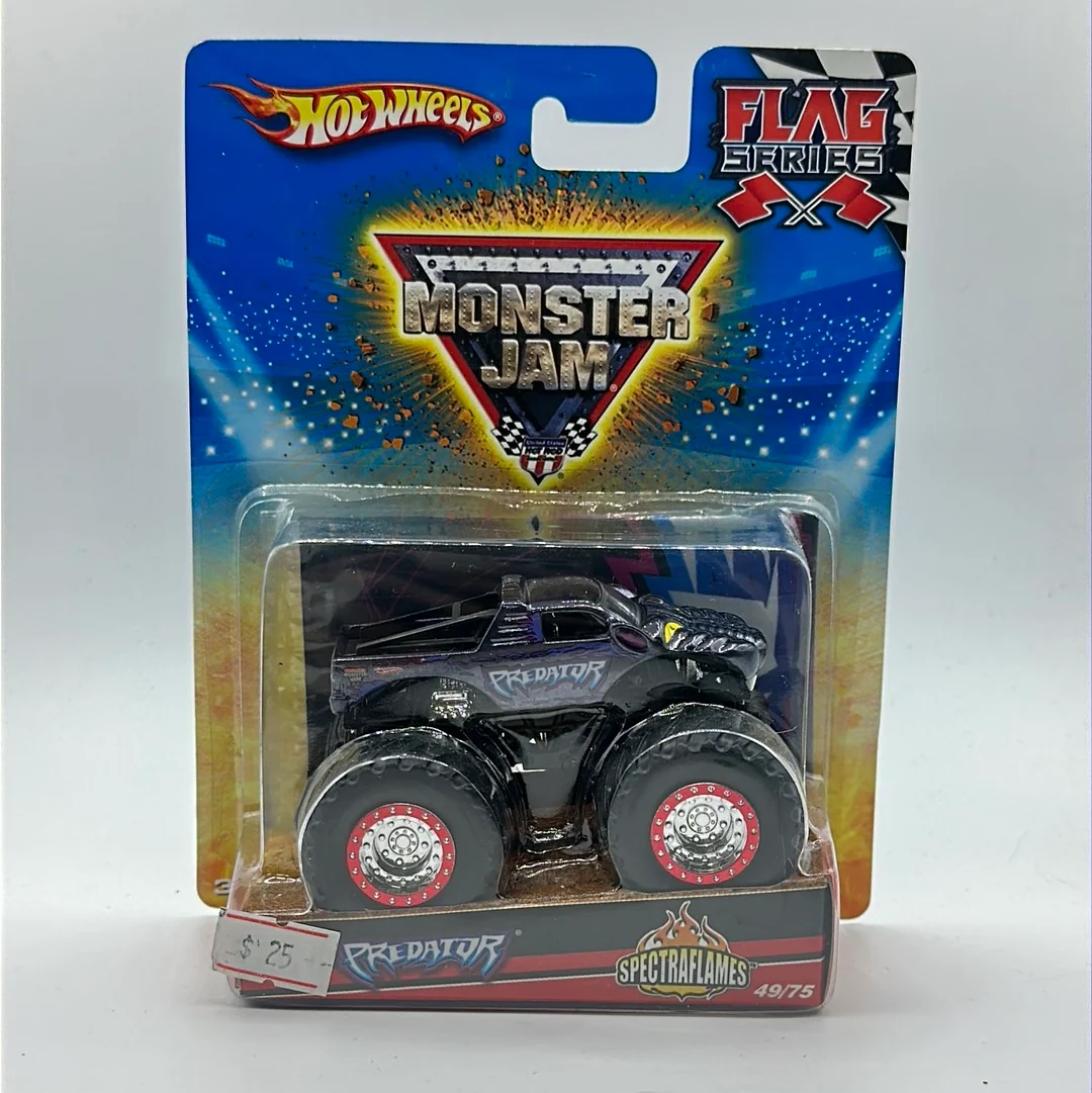 Predator - Spectraflames 49/75 FLAG SERIES Hotwheels Monster Jam 2009 Release