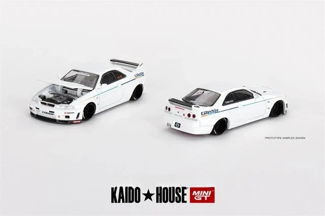Nissan Skyline GT-R (R33) Greddy GR33 V1 - Kaido House x Mini GT 1/64 - Image 3