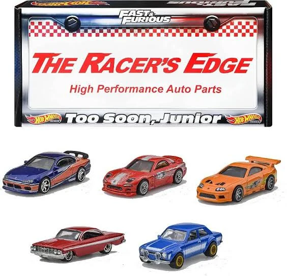 Racers Edge Fast & Furious Box Set Hotwheels Premium *Not sealed*