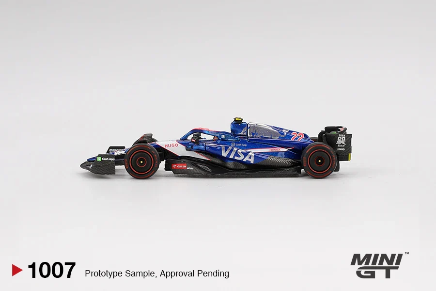 RB VCARB 01 #22 Yuki Tsunoda 2024 F1 2024 Bahrain GP MiniGT - MGT01007-L - Image 3
