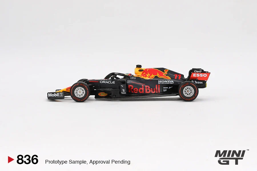 Red Bull RB16B #11 Sergio Pérez 2021 Azerbaijan Grand Prix Winner (836) - Mini GT 1:64 - Image 2