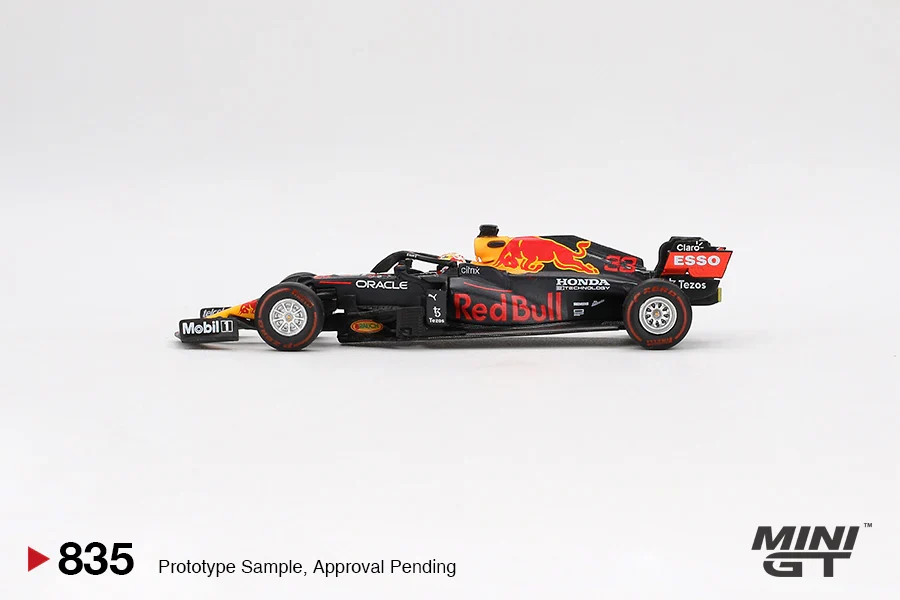 Red Bull RB16B #33 Max Verstappen 2021 Abu Dhabi Grand Prix Winner (835) - Mini GT 1:64 - Image 2